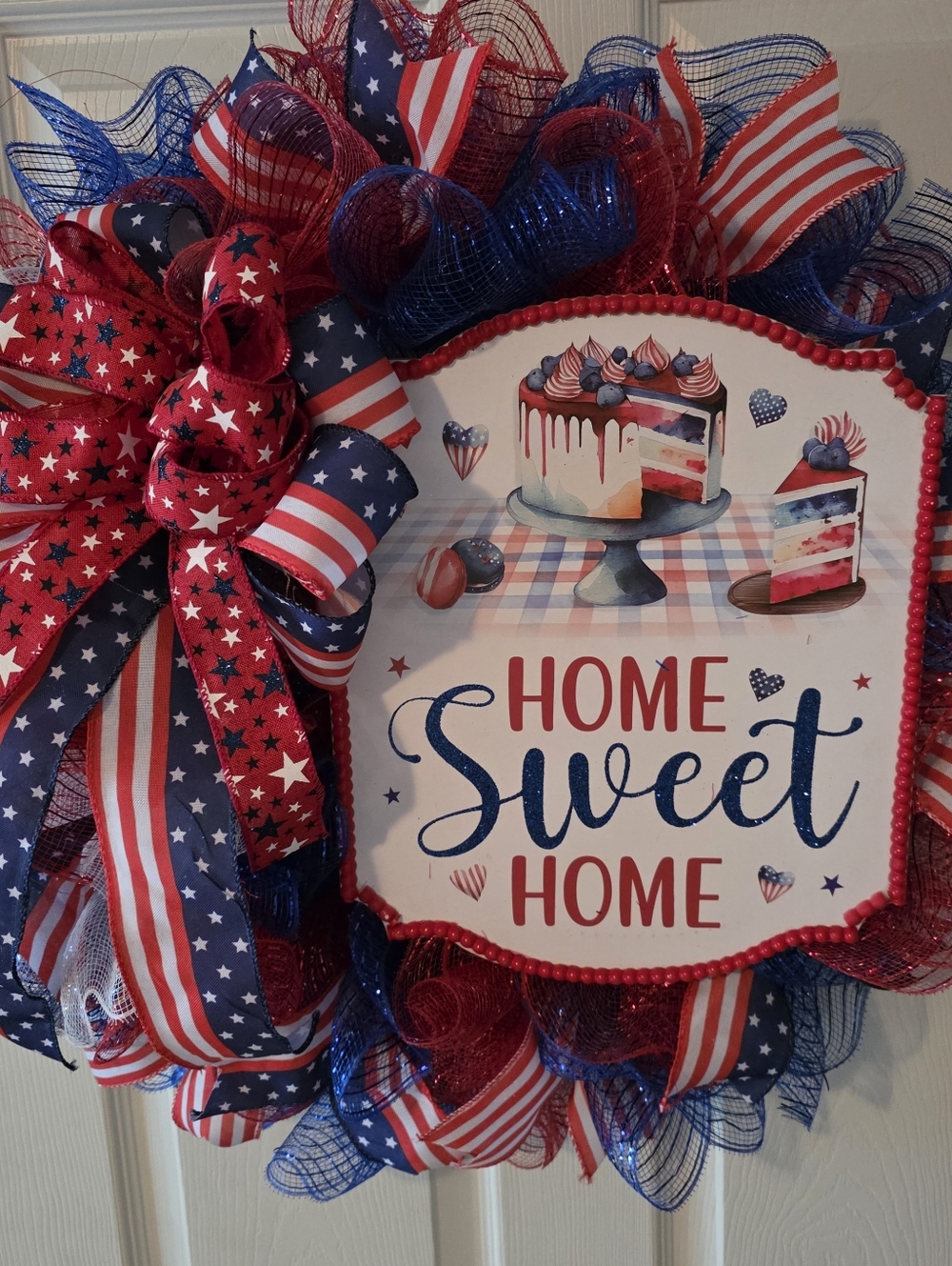 Fourth July Wreath